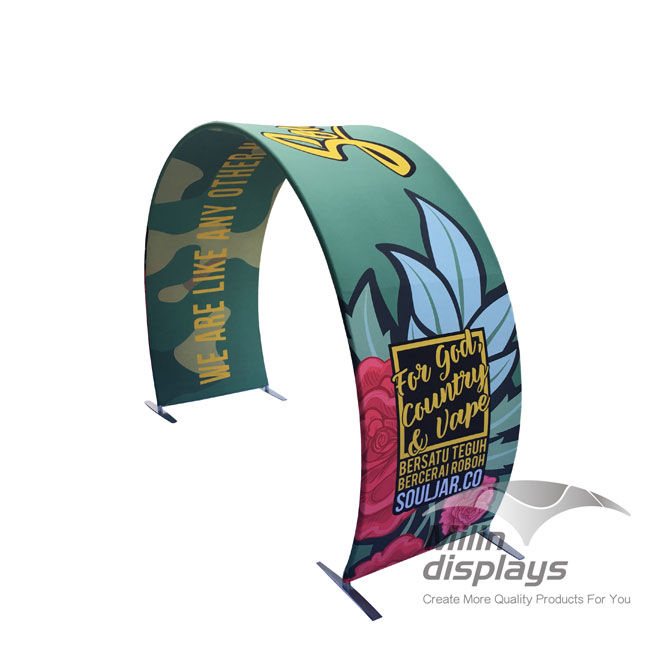 Arch Tension Fabric Displays
